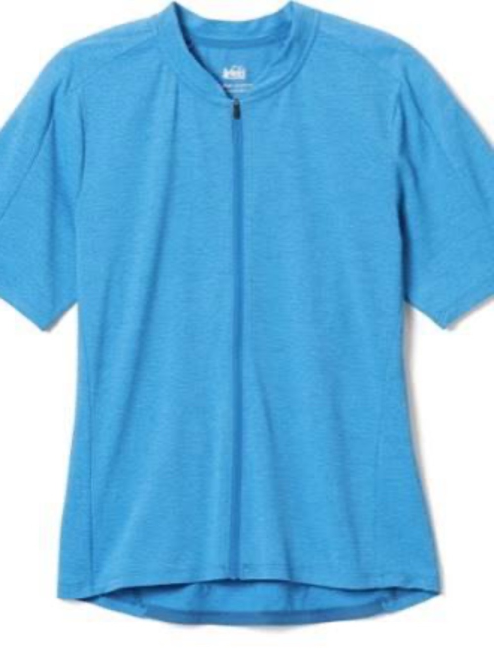 REI Co-op Men's Junction Full-Zip Cycling short sleeve Jersey - Blue - XL
